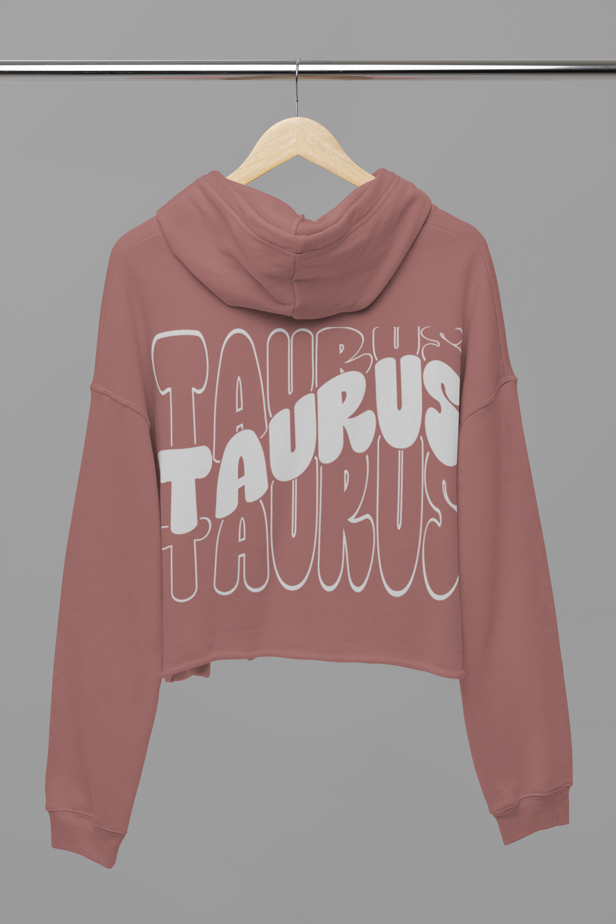 Star Wave Cropped Hoodie